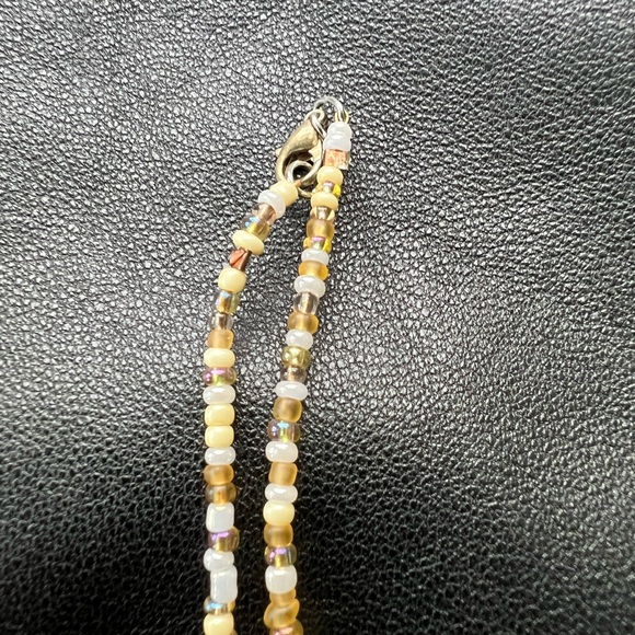 Rusty orange pendant necklace - Picture 4 of 4